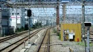 JR Keihin-Tōhoku-Negishi Line driver's view from Ōfuna to Ōmiya in Japan