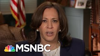 Rev. Sharpton Previews Discussion With VP Kamala Harris On Covid-19 Fight | Katy Tur | MSNBC