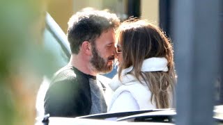Ben Affleck And Jennifer Lopez Enjoy Another Public Makeout... This Time At Their Kids' School!