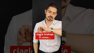 Brakuje Ci CZASU prowadząc biznes⁉️ Oto jedyny powód 😱 #biznes #pieniądze #firma