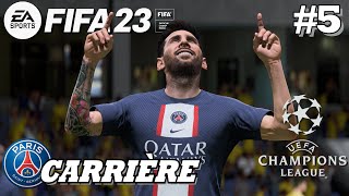 FIFA 23 MODE CARRIÈRE: Début en LIGUE DES CHAMPIONS - PSG & KYLIAN MBAPPÉ #5