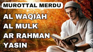 MUROTTAL AL QURAN, NGAJI MERDU SURAT AL WAQIAH, AL MULK, AR RAHMAN, YASIN