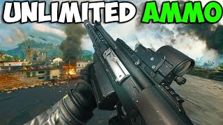 BO6 Zombies - NEW UNLIMITED AMMO WAR MACHINE XP STRAT!! (New Trick)