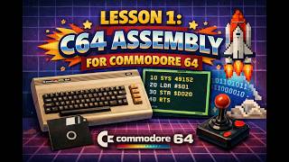 C64 Assembly for Beginners – Lesson 1 – Introduction to Assembly