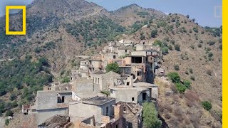 Explore a Ghost Town in Southern Italy | National Geographic