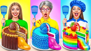 Me vs Grandma Cooking Challenge | Kitchen War by TeenDO Challenge
