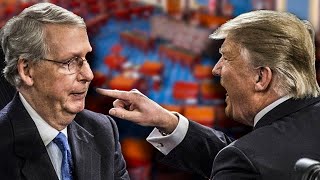 Trump Says Mitch McConnell Is Responsible For His Feud With Ron DeSantis