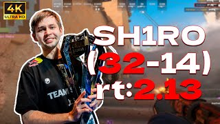 🔥sh1ro (32-14) rt:2.13 l EU FACEIT RANKED l (dust2) | #cs2 #pov