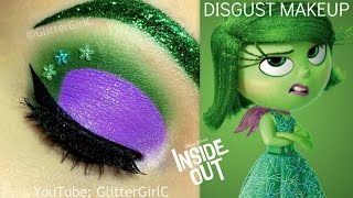 INSIDE OUT DISGUST MAKEUP TUTORIAL