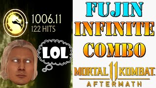 MK11 Aftermath - Fujin can break the game with newly discovered Infinite combo!
