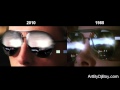 Back To The Future 1985 and 2010 Comparison