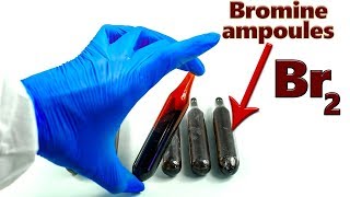 Br2: Bromine and NON-metals chemical reactions