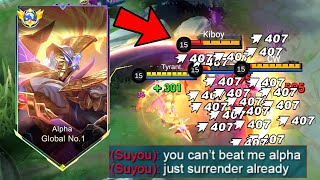 WHEN ALPHA  ABUSE UNLIMITED TRUE DAMAGE BUILD 2025!! 💀(must try)