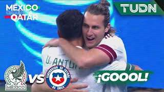 ¡Gol de México! Gol de Santiago Giménez | México 1-0 Chile | Amistoso Internacional | TUDN
