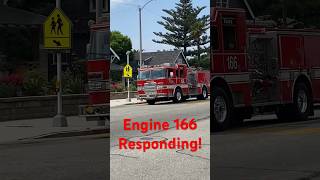 Oxnard FD *RARE* Engine 166 (E166, Reserve) Responding no-code to a Medical Emergency! #shorts #vcfd