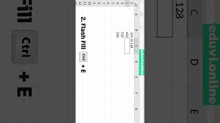 3 moduri de adăugare a textului în #Excel - #Truc în 45 de Secunde