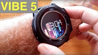 ZEBLAZE VIBE 5 Ruggedized IP67 Waterproof Multi Sport Color Screen Smart Watch: Unboxing \u0026 1st Look