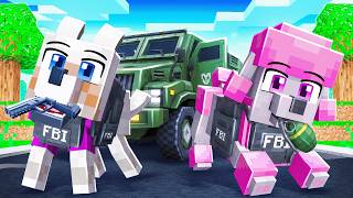 Dash and Anne Became SWAT DOGS In Minecraft!