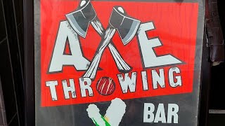 AXE THROWING BAR, OSAKA. THIS UNIQUE BAR IS WAY TOO MUCH FUN!