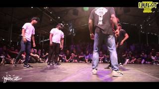 IIB 2015 100% KRUMP 1/4 FINALS  TEAM BATTLE :   FRANCE \