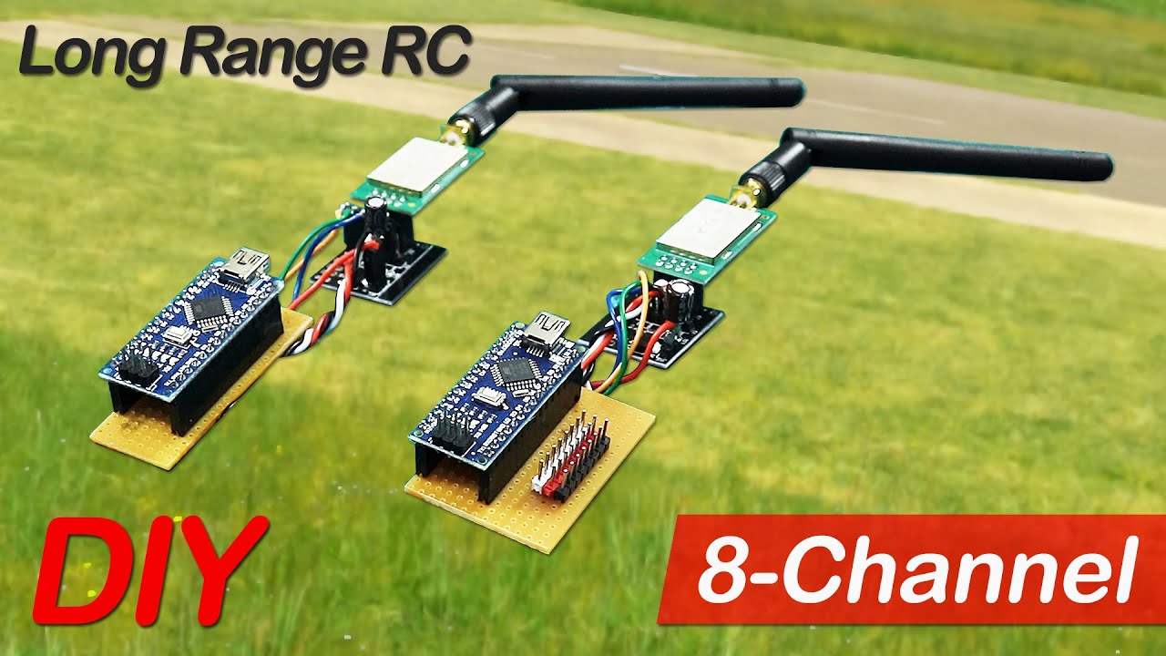 Making A Long Range Remote Control Diy 1 To 8 Channel Arduino Rc Part