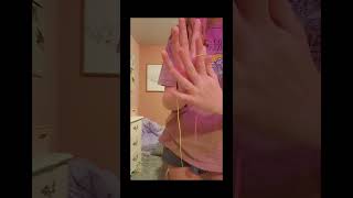 Making a hand trap and fish trap string thing