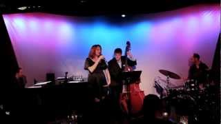 Elaine Dame, Chicago-based jazz singer, performing live at New York City's, Metropolitan Room