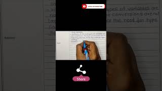 Type casting in Java | #engineeringnotes #engineering #computer #study #java #javaprogramming#study