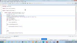 Palindrome Java Program Tutorial || Eclipse|| java 8