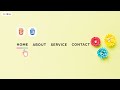 Creative HTML CSS Menu Hover Animation Effects. HTML, CSS Only