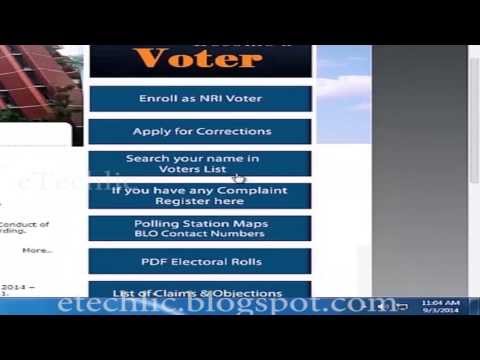 How to check Your Name in Voters List How to check Your Name in Voters List