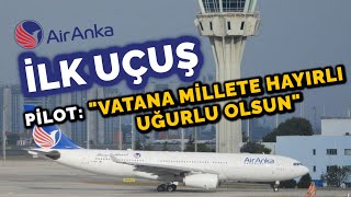 AIR ANKA İLK UÇUŞ | KULE PİLOT KONUŞMALARI