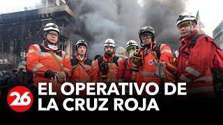 CANAL 26 DESDE UCRANIA | Así es el operativo de la Cruz Roja para las evacuaciones