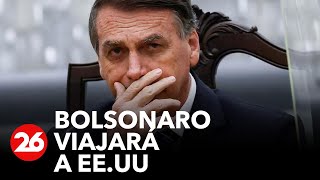 Bolsonaro viajará a EE.UU y no participará en la toma de posesión de Lula da Silva