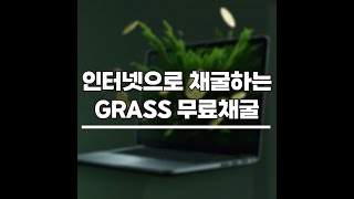 GRASS 코인 무료 채굴 거래소 상장완료 무려 한개에 6천원 !!!!!!