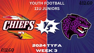 CTX Chiefs vs Austin JR Jaguars 11U JUNIORS