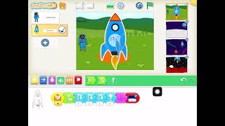 Scratch Jr. Astronaut Code Instructions