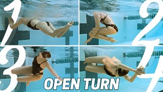 Beginner Swimmers: Stop Pausing at the Wall (How to do an open turn)