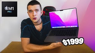 GERIAUSIAS Macbook M1 PRO 14' LAPTOPAS! (APŽVALGA IR IŠPAKAVIMAS)