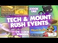 TECH & MOUNT Rush Events 1M POWER INCREASE in Legend of Mushroom