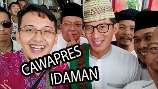 NGEVLOG BERSAMA SANDIAGA UNO DAN SABYAN GAMBUS