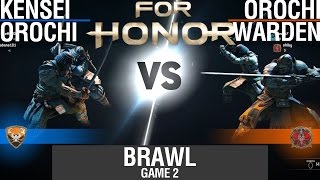 For Honor (Beta) Brawls: Game 2: Orochi & Kensei vs Warden & Orochi