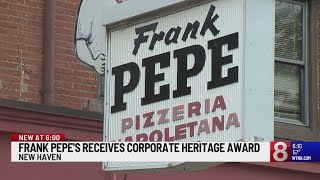 Frank Pepe's honored for their lasting legacy in New Haven