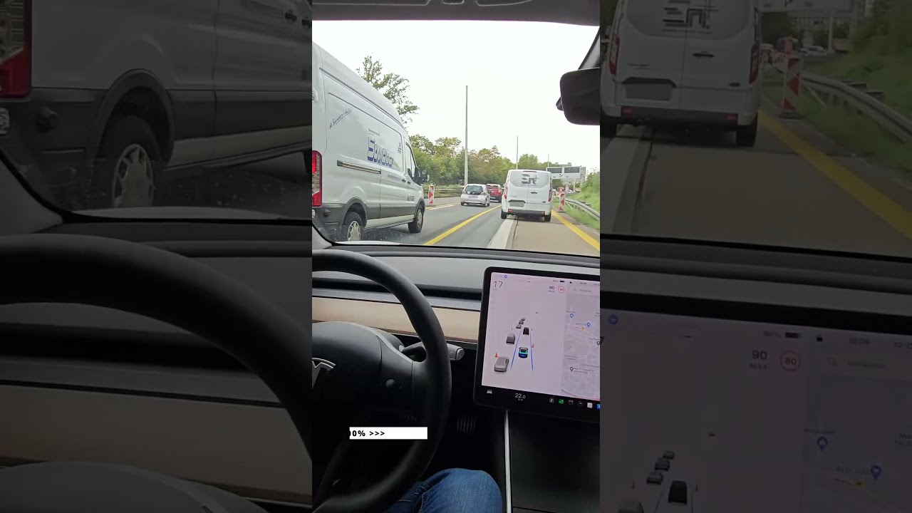 Autopilot Fails And Successes #tesla #hashtag #model3 #dashcam - YouTube