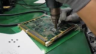 [PCB조립]SMD부품 리웍 작업. PCB조립.SMT조립.경기도 시흥시 대은로103번길7,(주)팬도