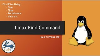 Find command in Linux | Linux Tutorial 2021 | Linux Masterclass