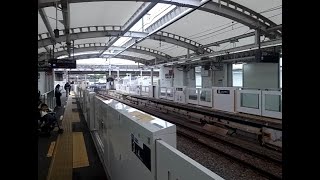 2021 下神明駅 大井町線 電車が遣って来る 210507