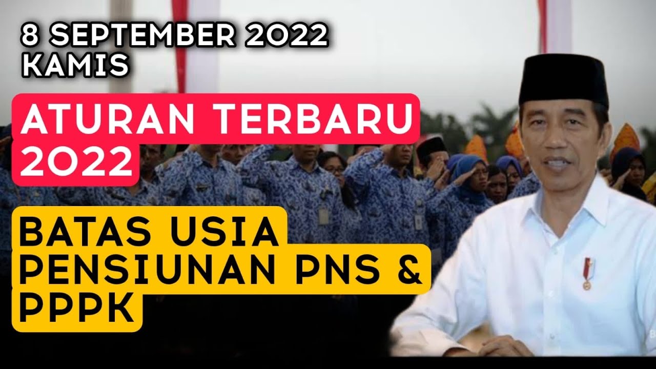 BATAS USIA PENSIUNAN PNS & GURU PPPK, APA BENAR MINIMAL 58 TAHUN ...