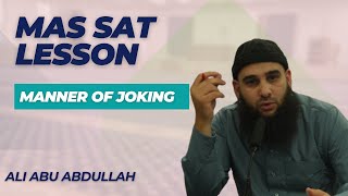 Manners of Joking | Ali Abu Abdullah