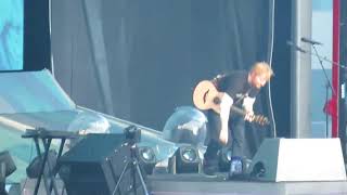 Ed Sheeran Divide Tour live Ullevi Gothenburg 10 July 2018.